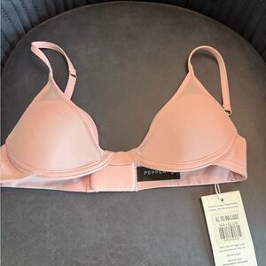 NWT Pepper “All You Bra”  Classic Glow/Pink Bra - size 34A Women Intimates